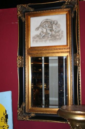 2715 - coppia specchiere nere-oro.jpg